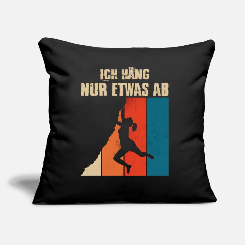 Bouldern Geschenke Klettern Kletterer Boulderer Sofakissen mit Füllung 45 x 45 cm
