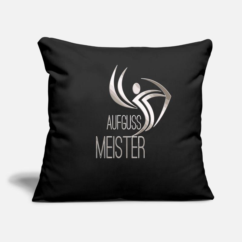 Sauna Infusion Master Competition Silver Sofa pillow with filling 45cm x 45cm