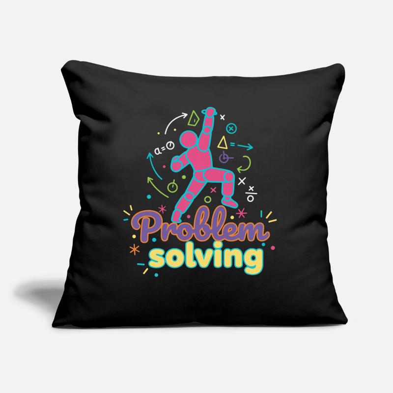 Problem Solving Climbing Rock Bouldering Fun Sofa pillow with filling 45cm x 45cm