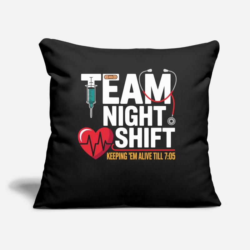 Team Night Shift Night Shift Heroes Sofa pillow with filling 45cm x 45cm