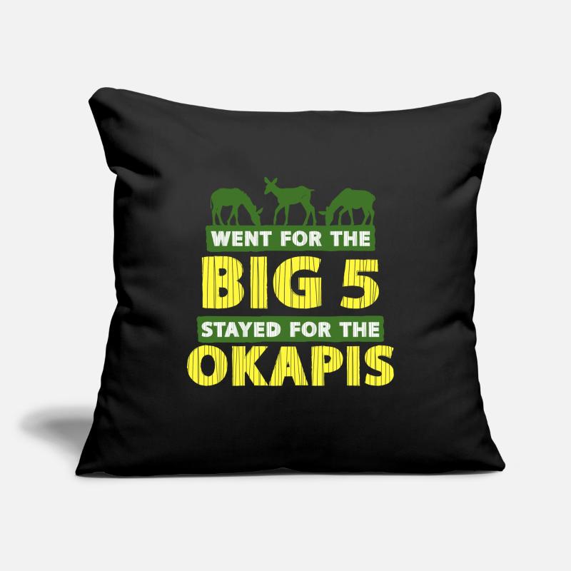 Okapi Animal Sofa pillow with filling 45cm x 45cm