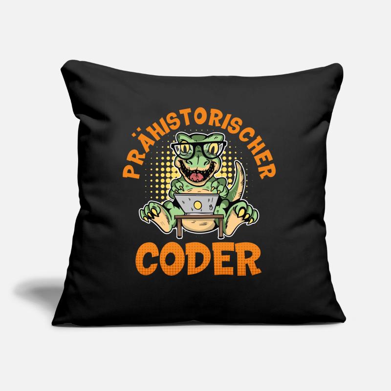 Programmation PRÉHISTORIQUE : Divertissement du CODER Coussin et housse de 45 x 45 cm