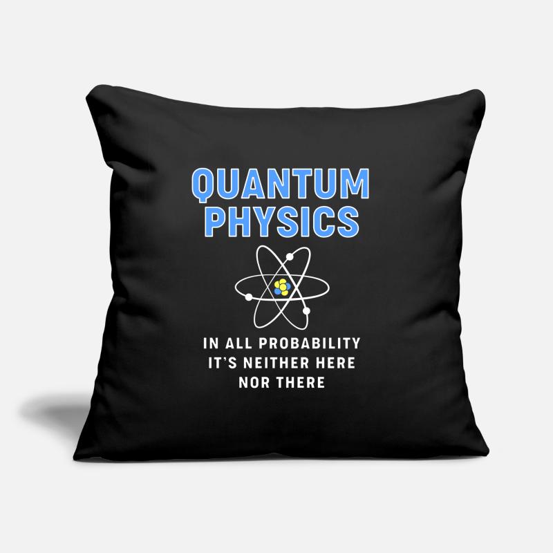 Quantensprung Quanten Physik Quantenphysik Sofakissen mit Füllung 45 x 45 cm