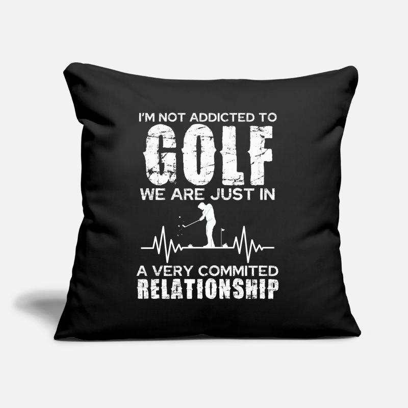 Relation golfeuse : passion engagée Coussin et housse de 45 x 45 cm