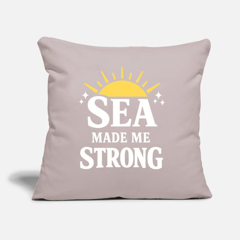 Seamanship Gift for Deckhand Ocean Work Sofa pillow with filling 45cm x 45cm