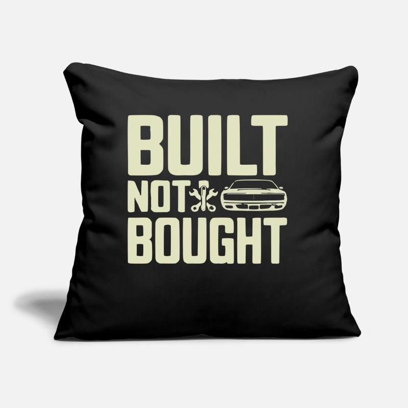 Built Not Bought Screwdriver Statement Sofa pillow with filling 45cm x 45cm