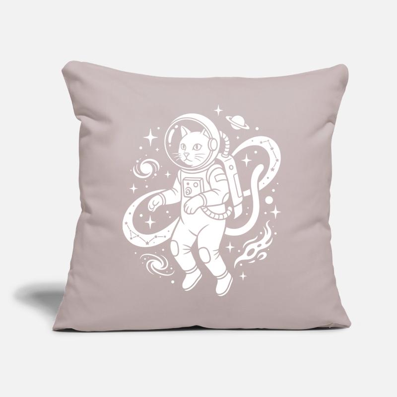 Kitty exploratrice spatiale Coussin et housse de 45 x 45 cm