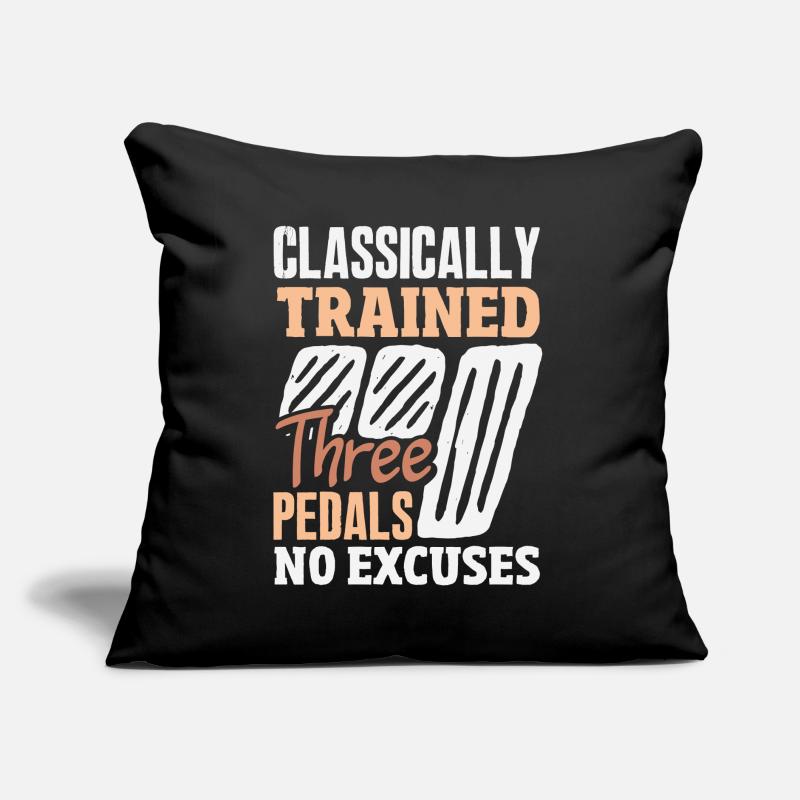 Manual car, classically trained Sofa pillow with filling 45cm x 45cm