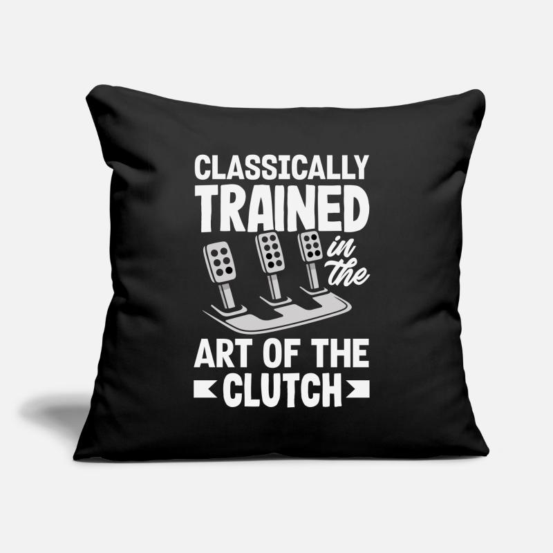 Manual car, classically trained Sofa pillow with filling 45cm x 45cm
