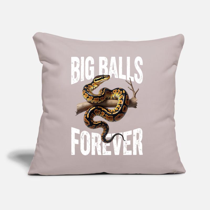 Python roi Serpents Amateurs de terrarium Python Coussin et housse de 45 x 45 cm