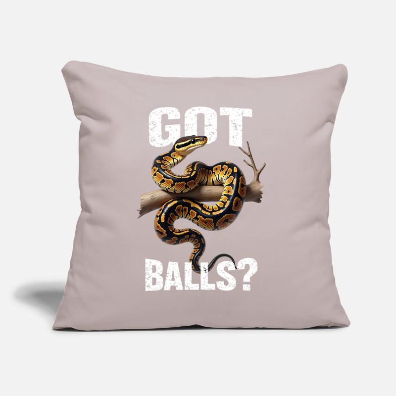 Python roi Serpents Amateurs de terrarium Python Coussin et housse de 45 x 45 cm