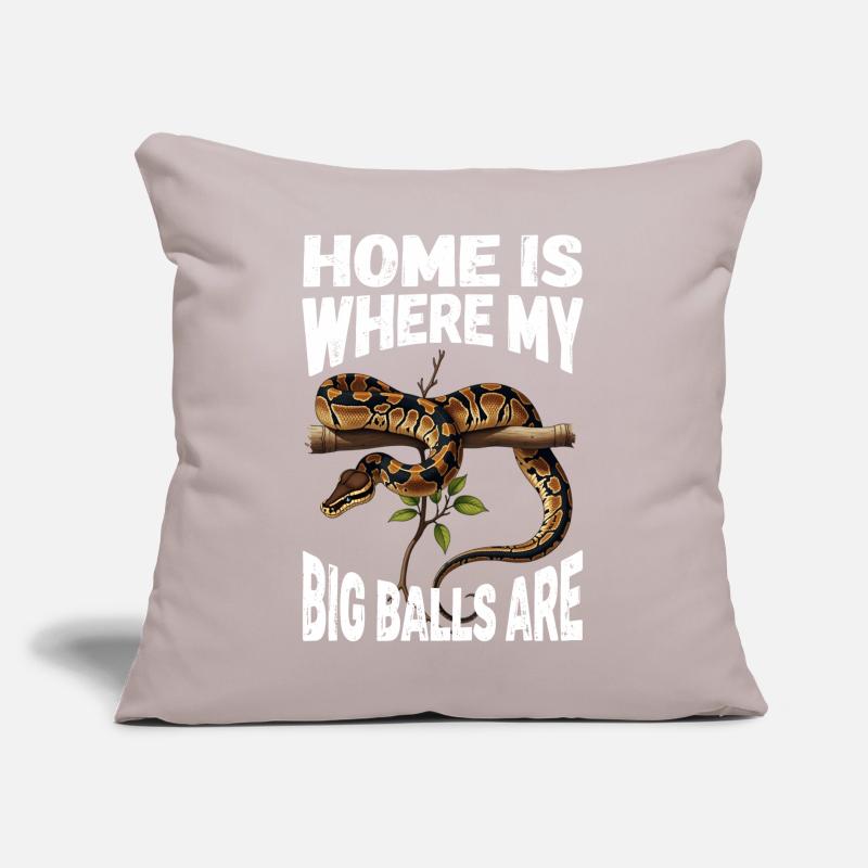 Python roi Serpents Amateurs de terrarium Python Coussin et housse de 45 x 45 cm
