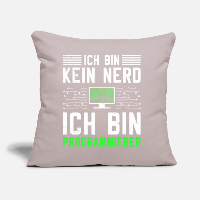 Computer I'M NOT A NERD I'M A PROGRAMMER Sofa pillow with filling 45cm x 45cm