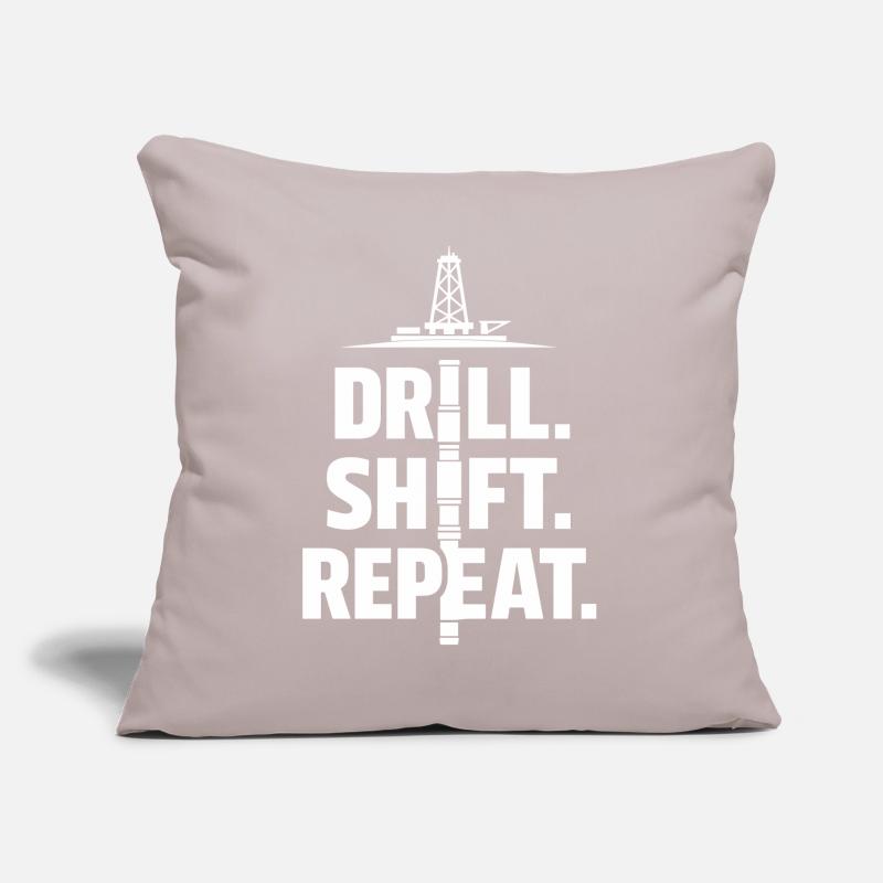 Offshore Drill Rig Drill Bit Drilling Floor Offshore Sofa pillow with filling 45cm x 45cm