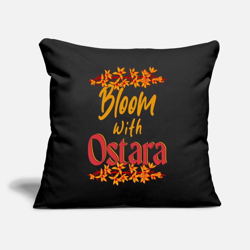 Bloom With Ostara Happy Easter Spring Equinox Sofa pillow with filling 45cm x 45cm