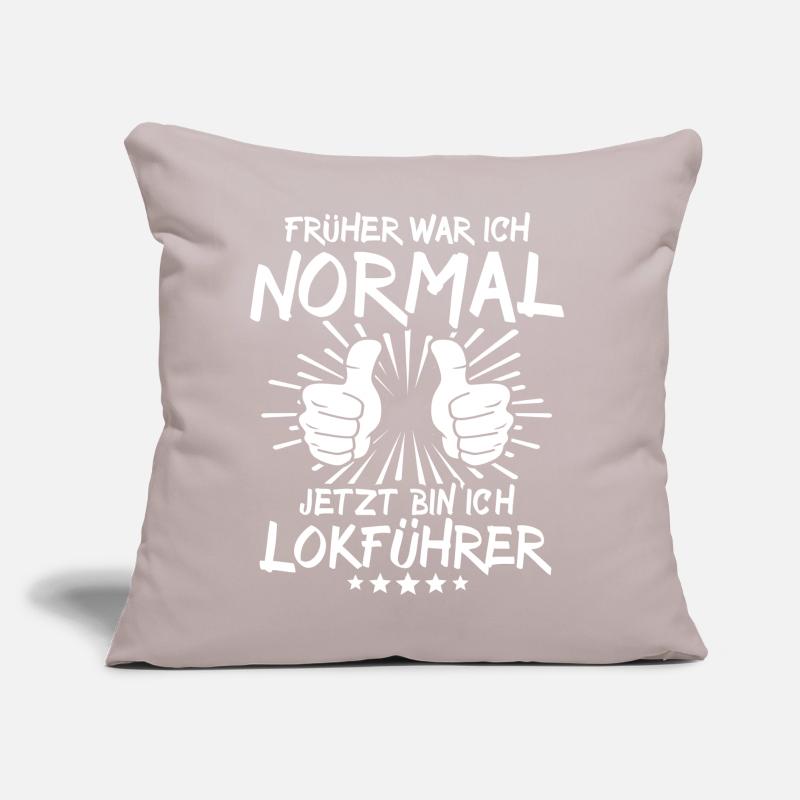 Engine driver Sofa pillow with filling 45cm x 45cm