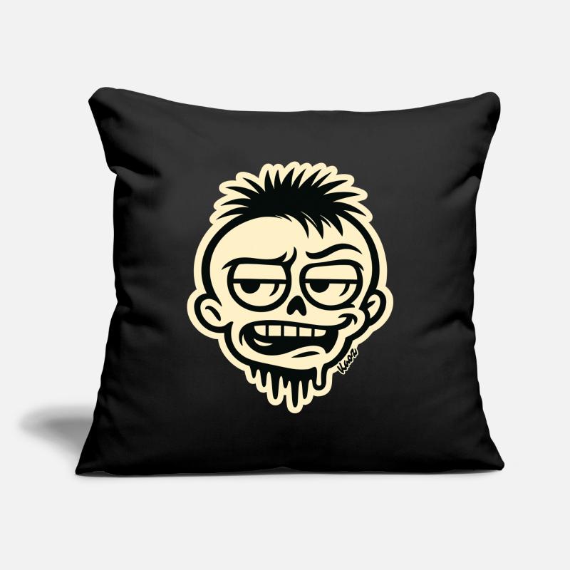 Skull Graffiti Sofa pillow with filling 45cm x 45cm