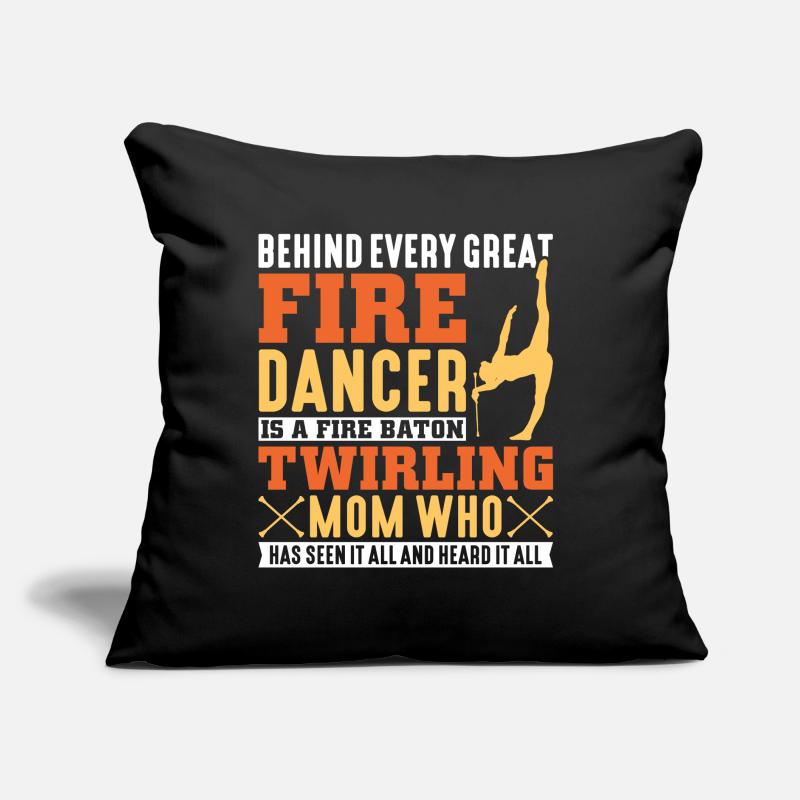 Danseuse de l’école de danse Vortex Dance Coussin et housse de 45 x 45 cm