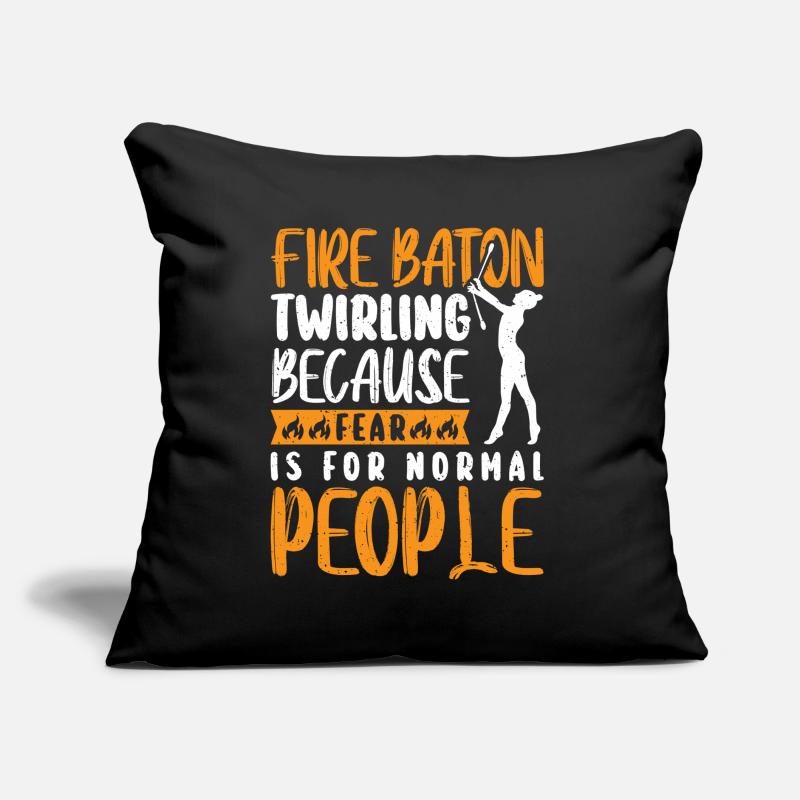 Dancing Vortex Dance School Fire Stick Dancer Sofa pillow with filling 45cm x 45cm