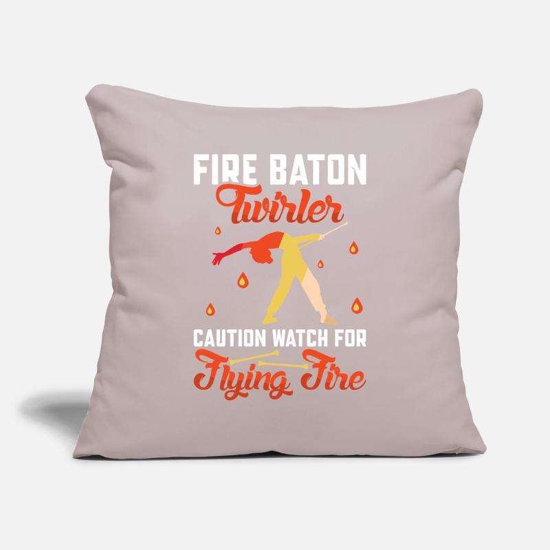 Dancing Vortex Dance School Fire Stick Dancer Sofa pillow with filling 45cm x 45cm