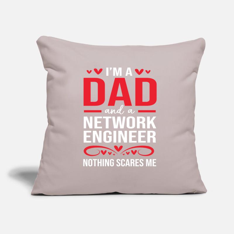 Network Engineer Programmer Computer Scientist Sofa pillow with filling 45cm x 45cm
