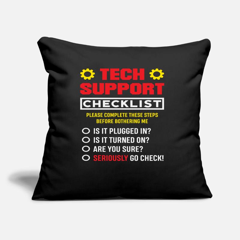 Liste de contrôle du support technique Plugin Admin IT Coussin et housse de 45 x 45 cm