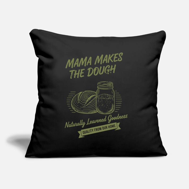 Sourdough Bread Baking Mama Makes The Dough Sofa pillow with filling 45cm x 45cm