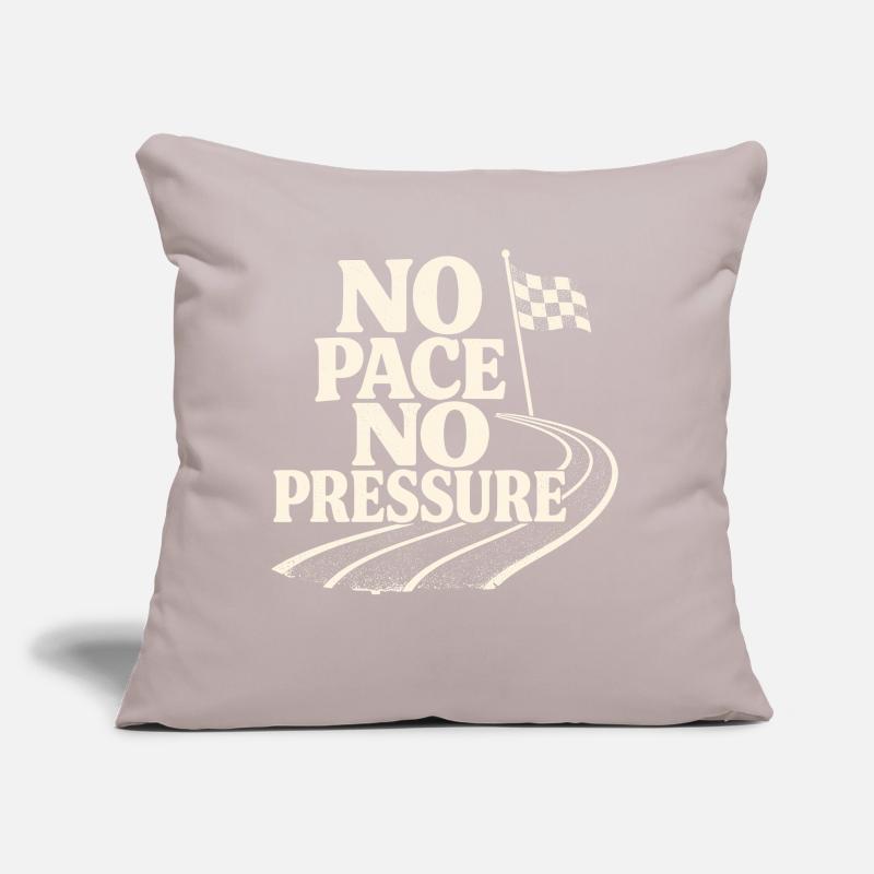 Pas de rythme, pas de pression Coussin et housse de 45 x 45 cm