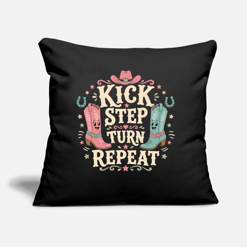 Kick Step Turn Repeat Sofakissen mit Füllung 45 x 45 cm