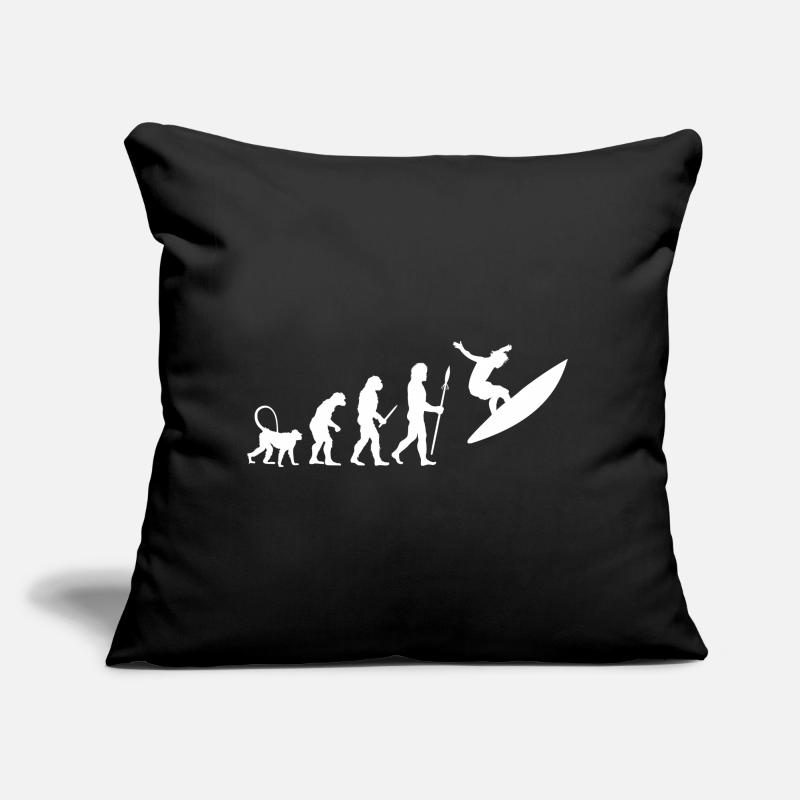 Évolution du surf Coussin et housse de 45 x 45 cm