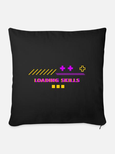 Loading Skills - Sofakissen mit Füllung 45 x 45 cm - Schwarz