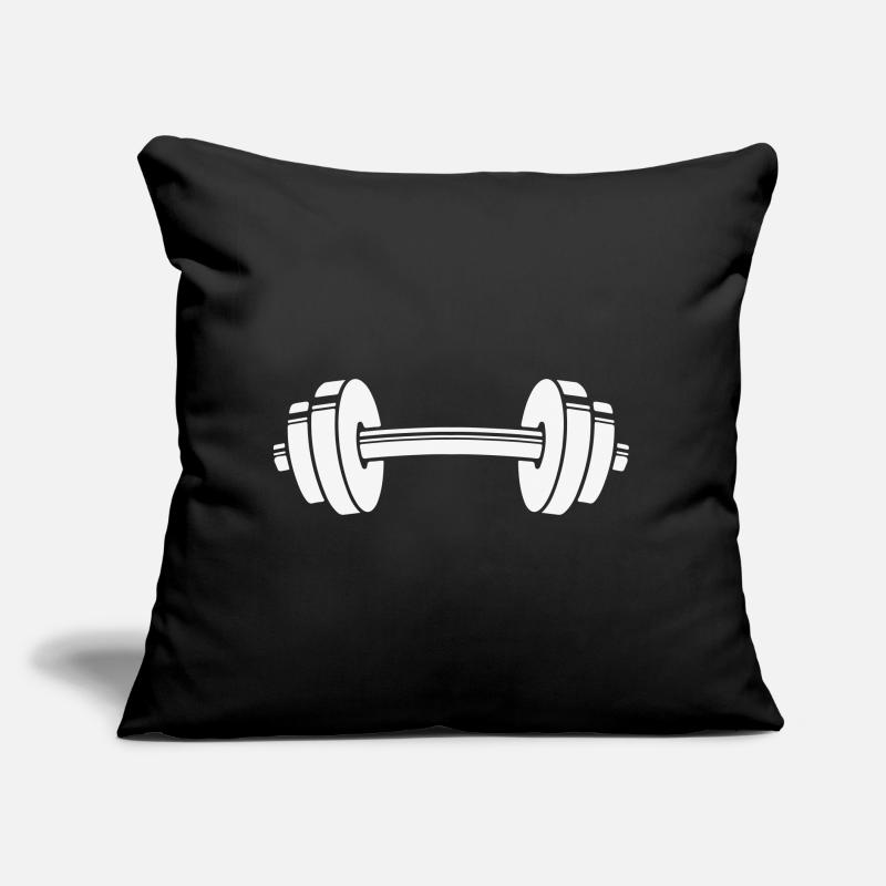 Dumbbell icon Sofa pillow with filling 45cm x 45cm