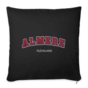 New York - Coussin et housse de 45 x 45 cm - noir - Devant