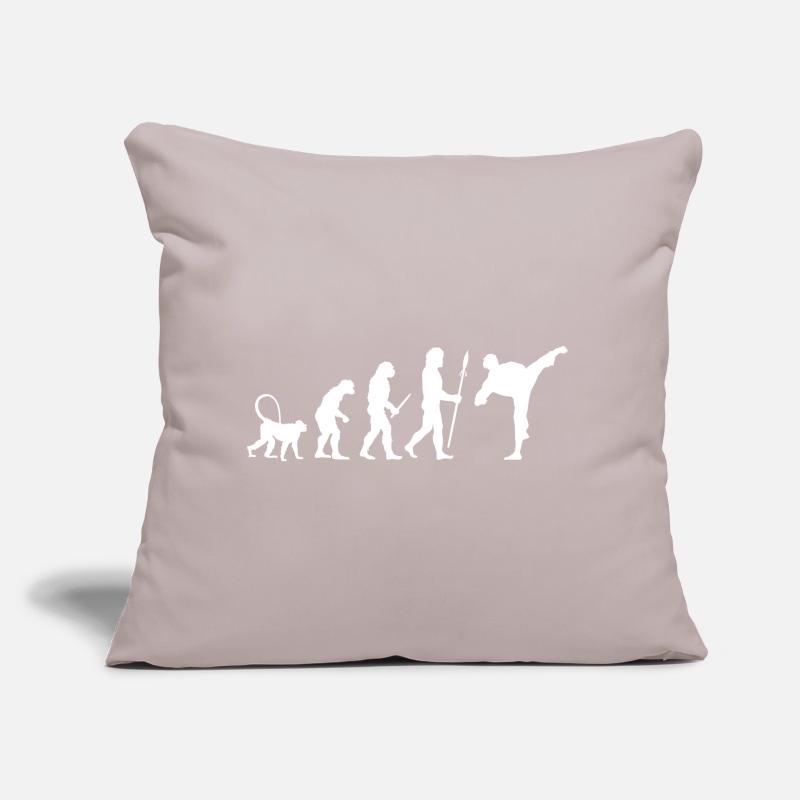 Évolution du karaté Coussin et housse de 45 x 45 cm