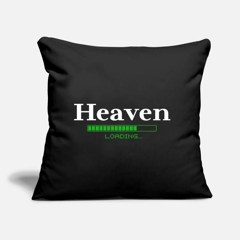 Heaven Loading -  christlich Sofakissen mit Füllung 45 x 45 cm