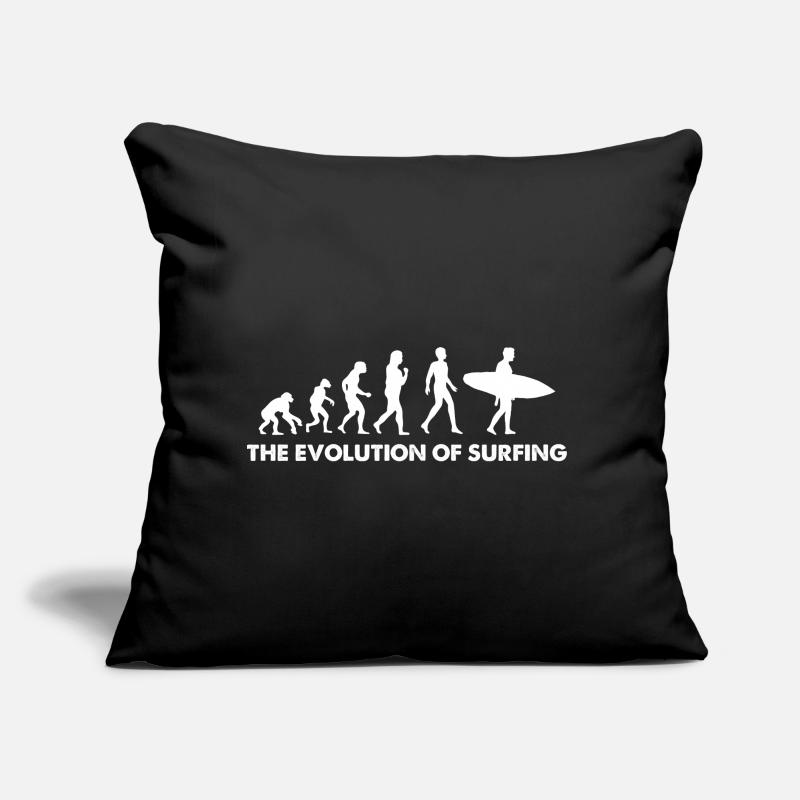 L’évolution du surf Coussin et housse de 45 x 45 cm