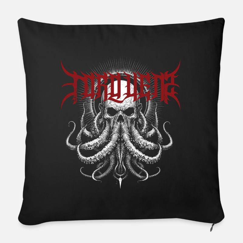 Torquens - Sofa pillow with filling 45cm x 45cm - black
