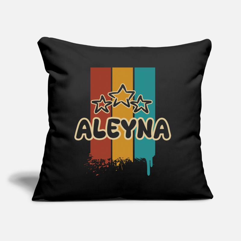 Aleyna comme idée de cadeau Coussin et housse de 45 x 45 cm