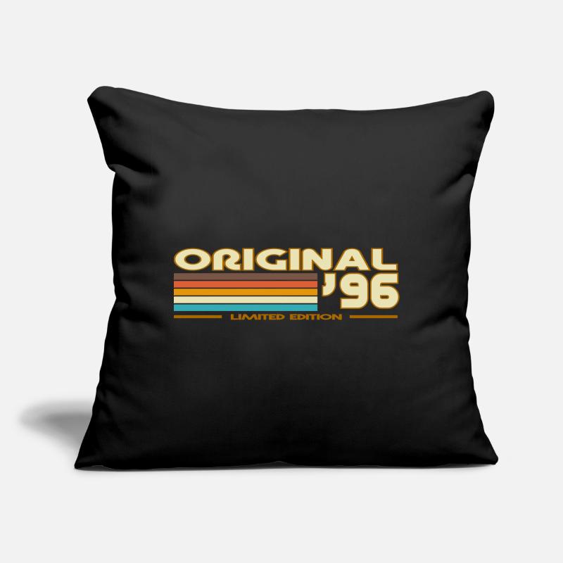 Original 96 Rainbow Retro Sofa pillow with filling 45cm x 45cm