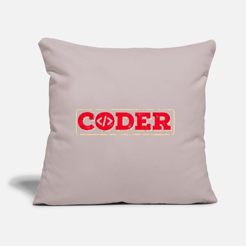 Programmer Computer Scientist Sofa pillow with filling 45cm x 45cm