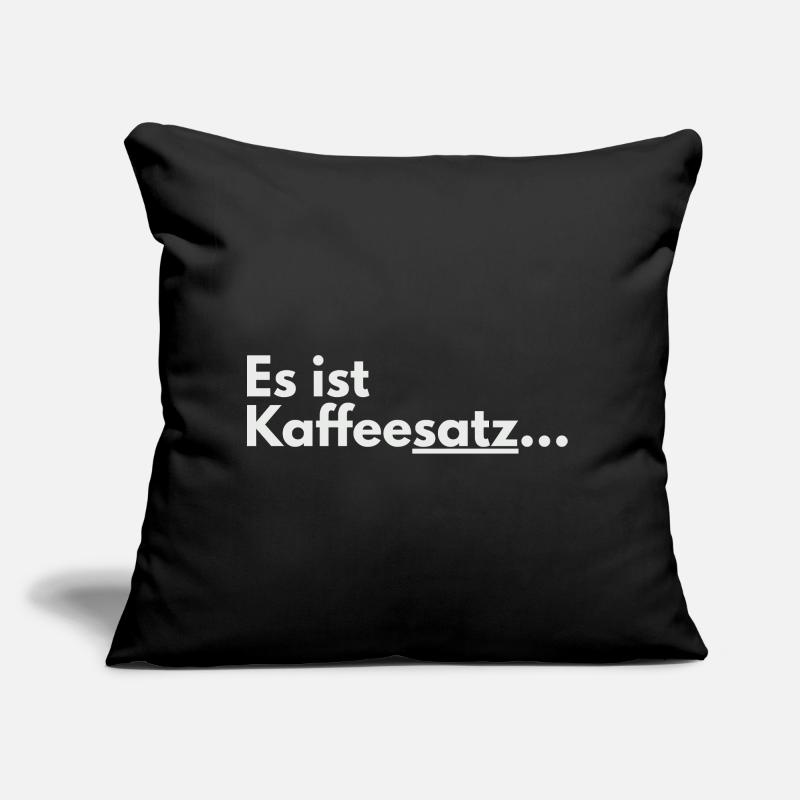 C’est une faute de conception de marc de café Coussin et housse de 45 x 45 cm