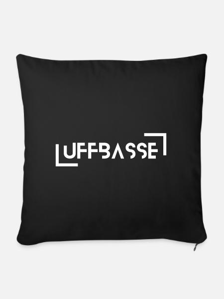 Barawer - Sofakissen mit Füllung 45 x 45 cm - Schwarz