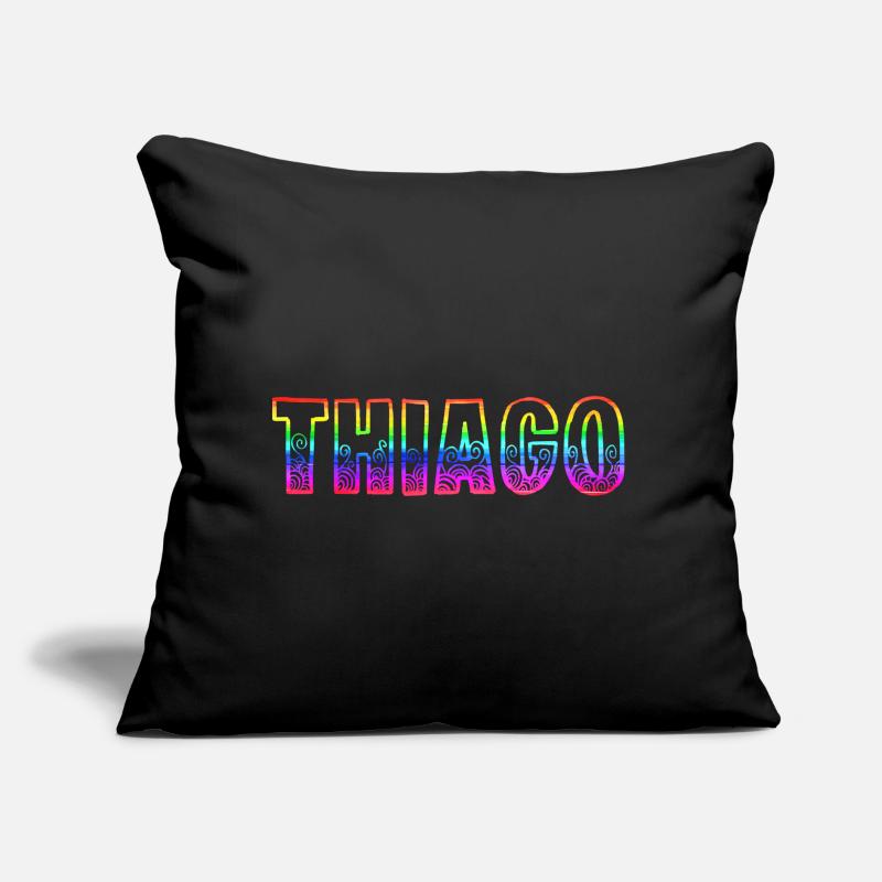 Thiago RS Rainbow Sofa pillow with filling 45cm x 45cm