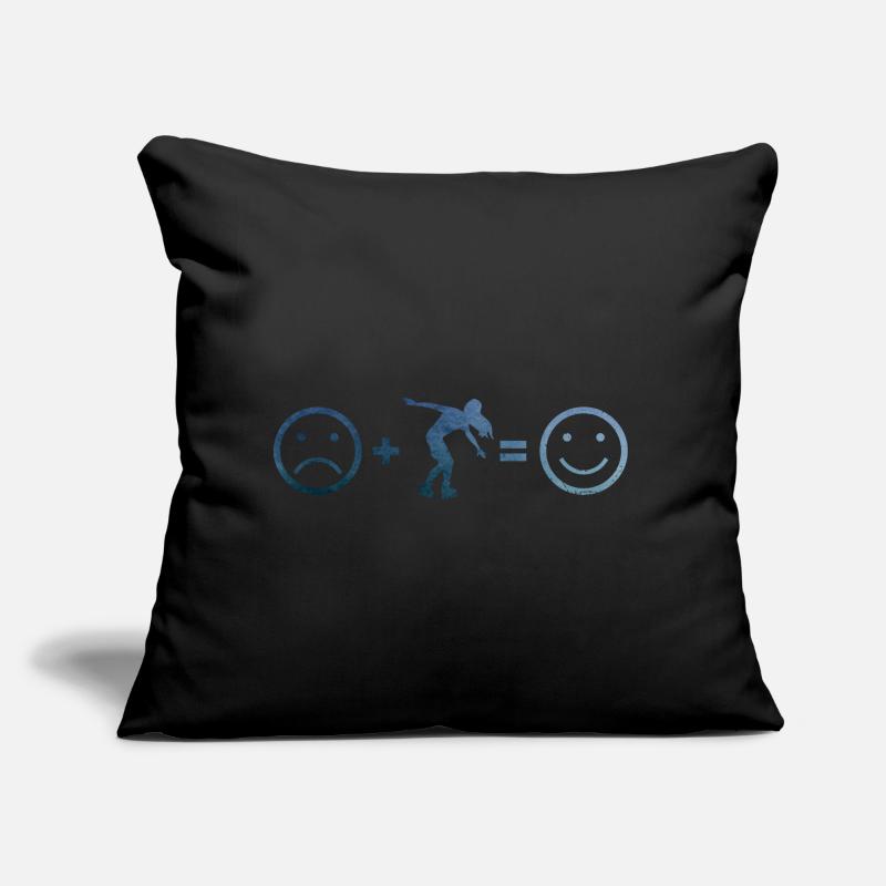 Roller Skates Roller Skating Roller Skating Coussin et housse de 45 x 45 cm