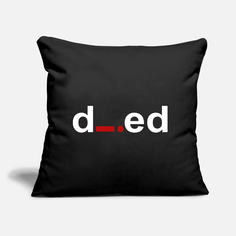 Mort Coussin et housse de 45 x 45 cm