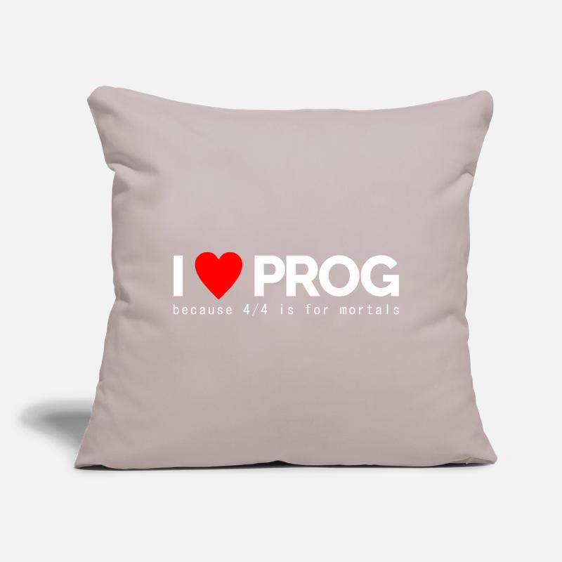 J’adore le Prog Coussin et housse de 45 x 45 cm