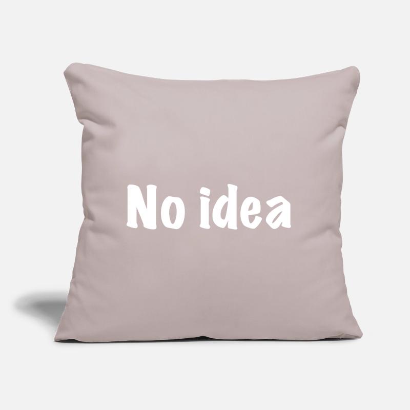 No idea, no idea, no plan, what do I know... Sofa pillow with filling 45cm x 45cm