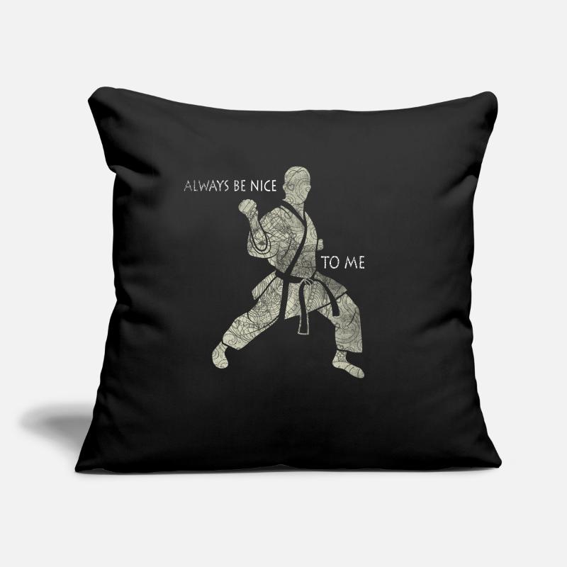 karate player Sofa pillow with filling 45cm x 45cm