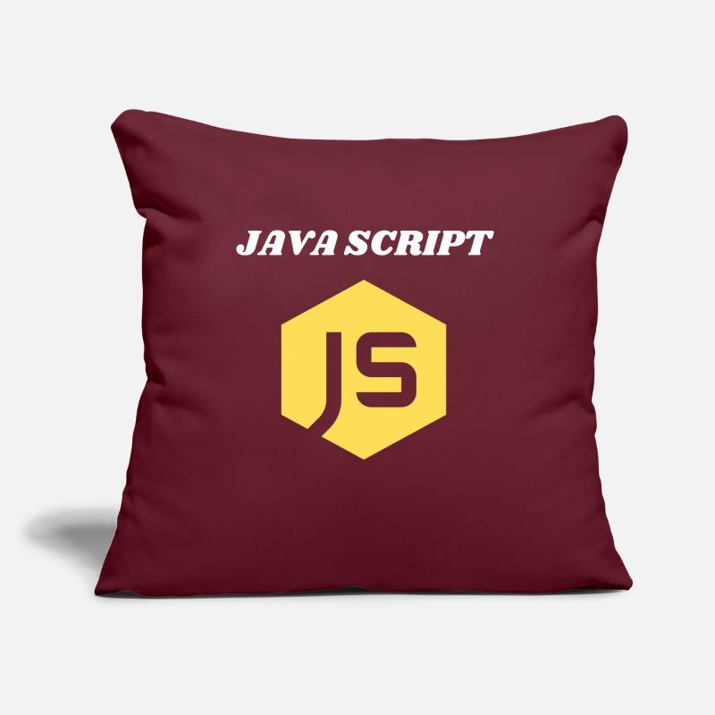 JavaScript Programmeur Coussin et housse de 45 x 45 cm