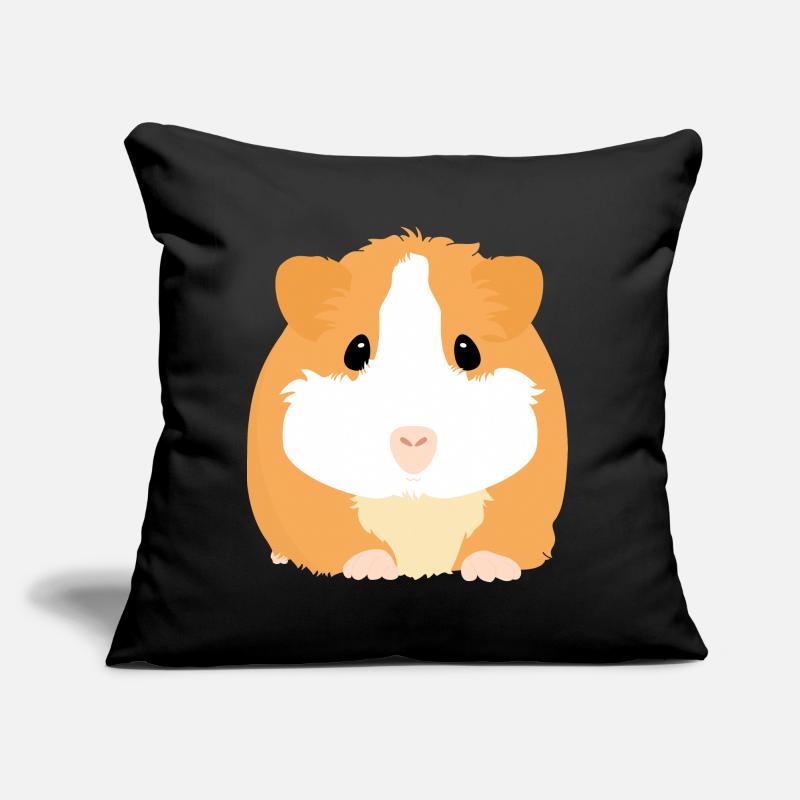 Cochon d'Inde Coussin et housse de 45 x 45 cm
